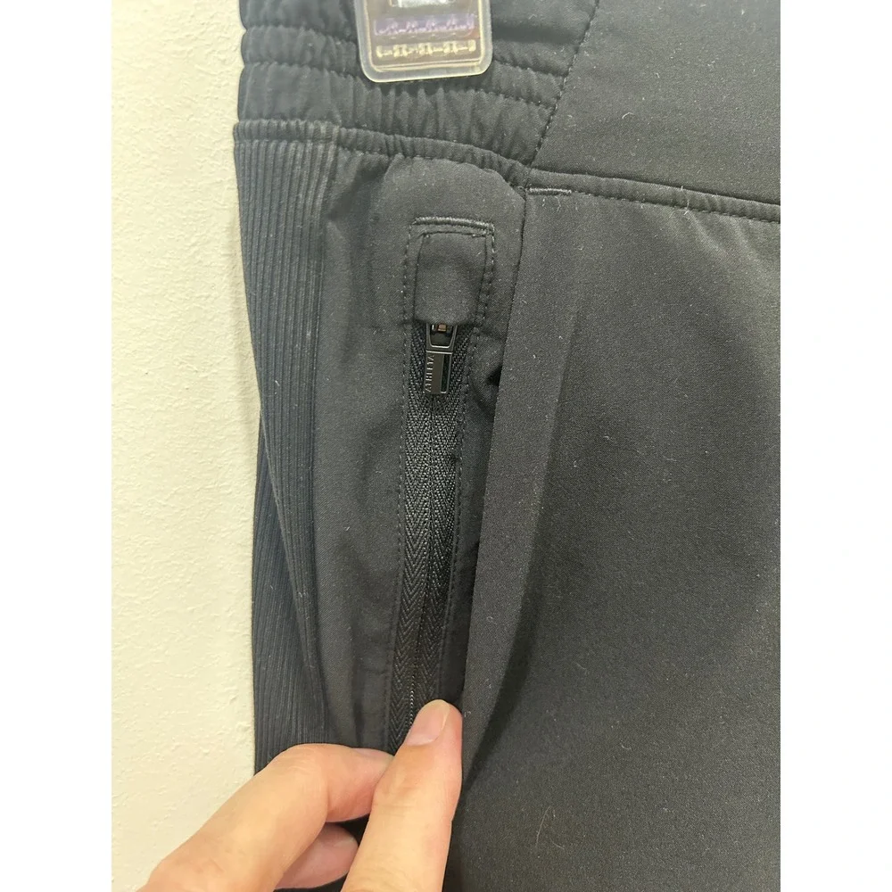 Athleta Brooklyn Jogger Womens 0 Black Tapered Elastic Waist Casual Pants